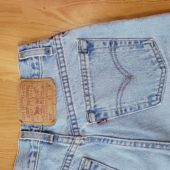 VINTAGE Levi's 512 Slim Fit Tapered Leg Jeans - Picture 11 of 16